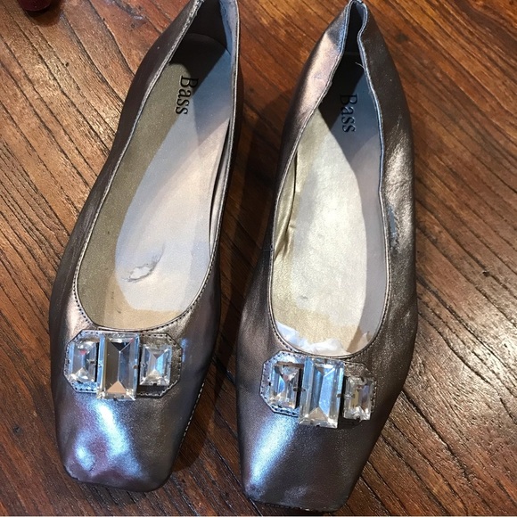 ▪️Bass Pewter Flats with Gemstones - Picture 1 of 13